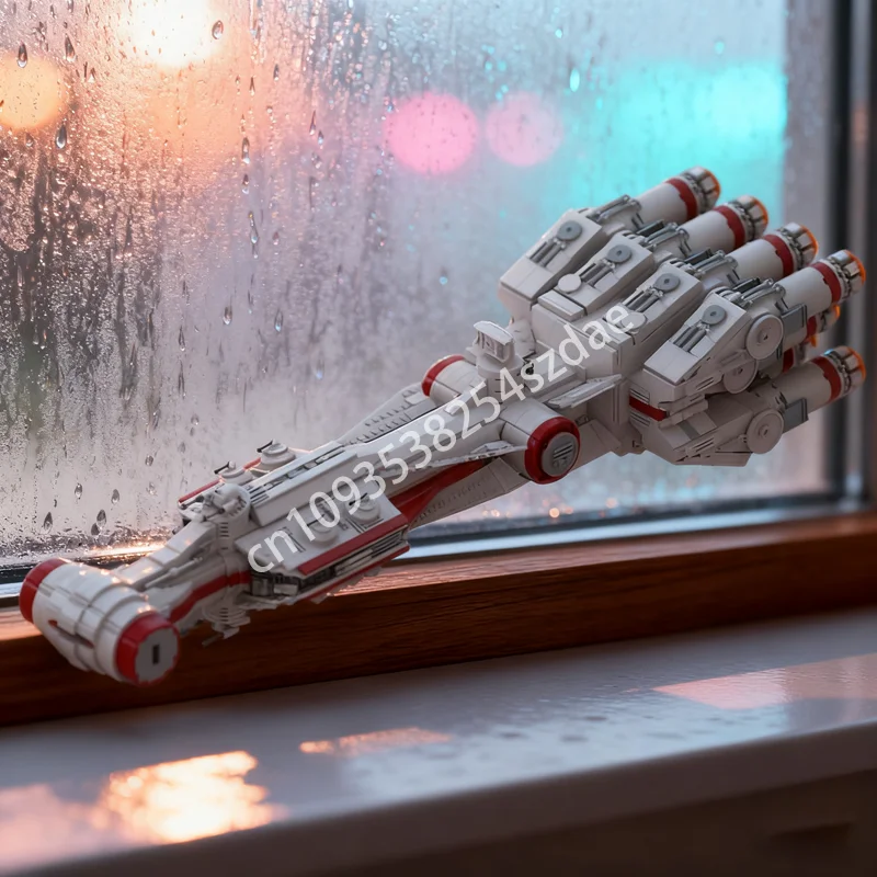 2825 قطعة MOC كورليان كورفيت ستار معركة نموذج اللبنات هدايا عيد الميلاد العمارة اللعب الإبداعية الطوب الاطفال عيد ميلاد #1