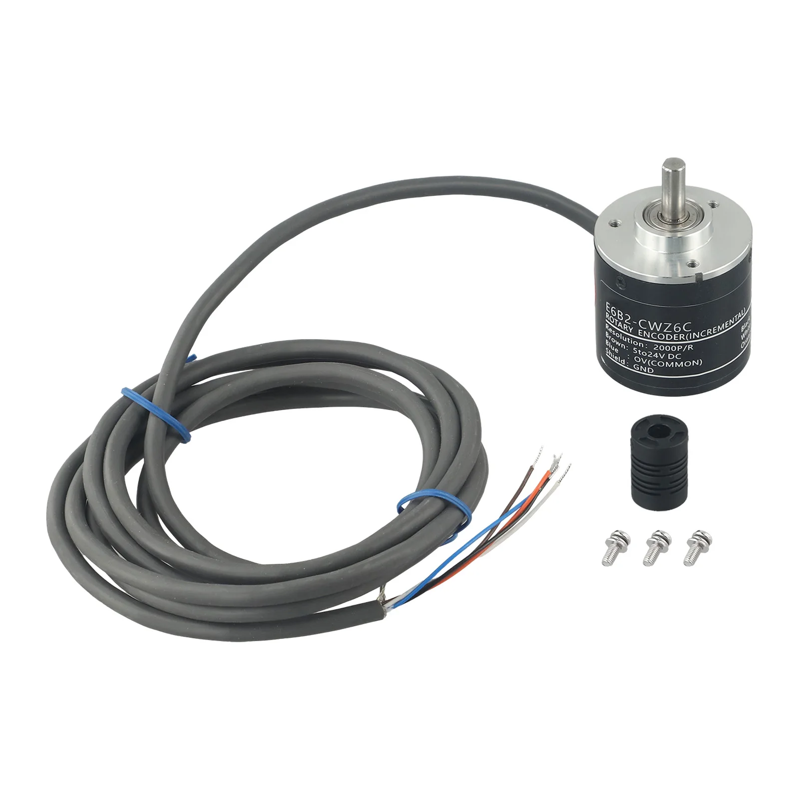 Rotary Encoder E6B2-CWZ6C100 200 For 360 400 500 600 1000 1024 2000P/R 5 For -v FOr CNC Machinery And Test Equipment