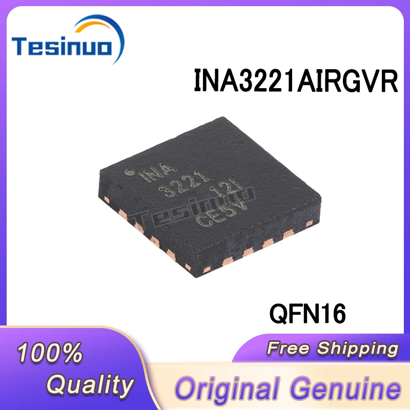 

5/PCS New Original INA3221AIRGVR INA3221AIRGVT INA3221 QFN16 Current monitoring chip In Stock