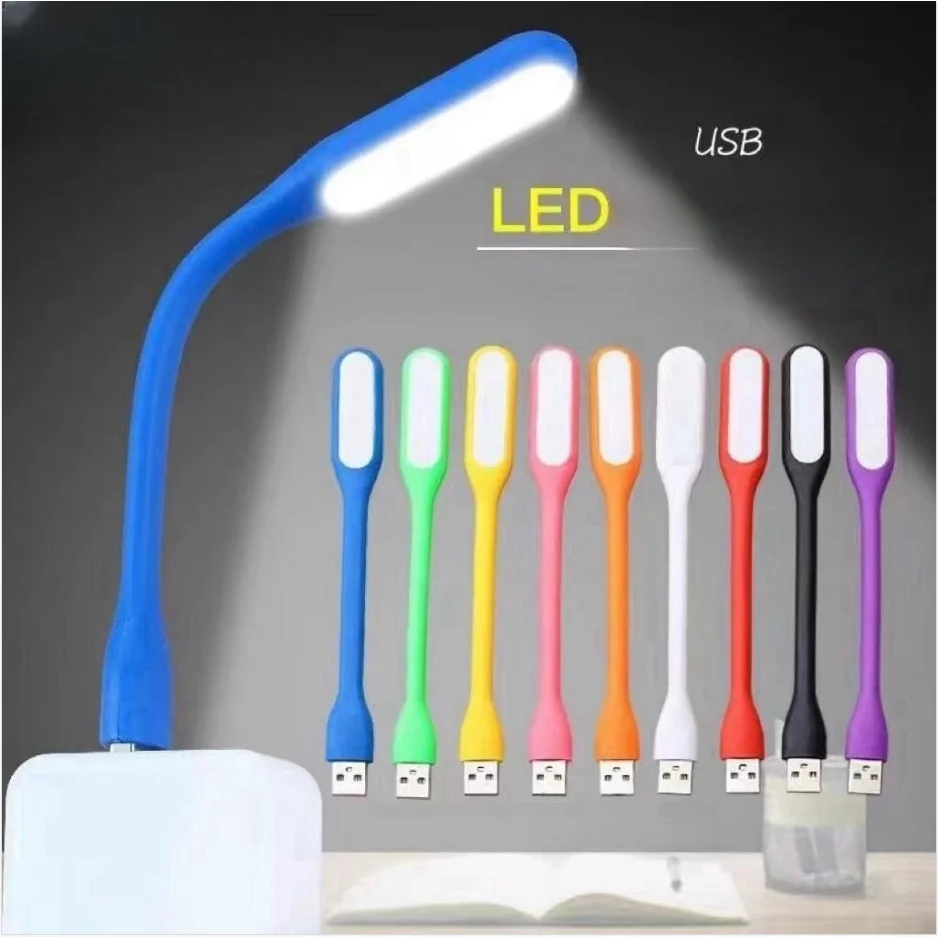 

Светодиодная USB-лампа для чтения, мини-светильник для книг, складной светодиодный ночник для кемпинга, настольные лампы для повербанка, ПК, ноутбука