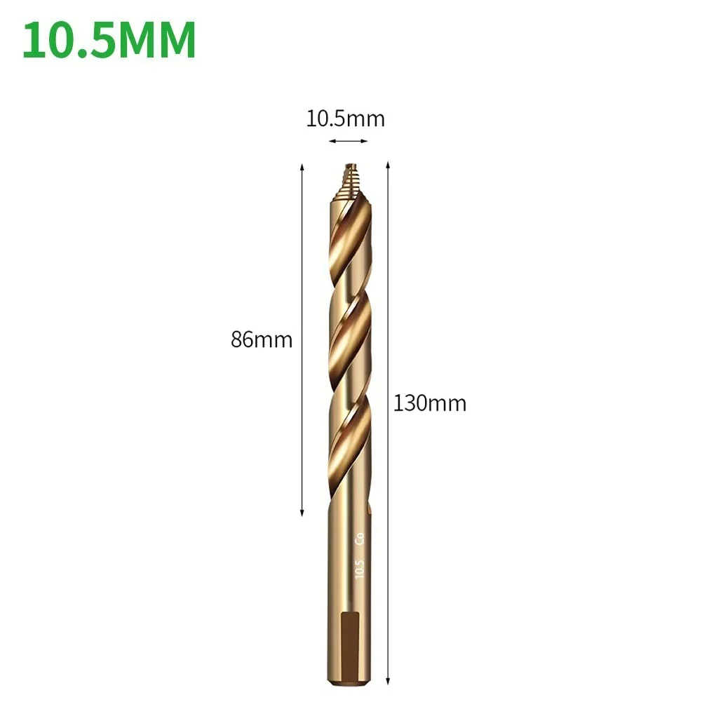 Imagem -03 - Cobalto Passo Reto Broca Cortador de Buraco para Velocidade de Aço Inoxidável Broca de Aço para Brocas Elétricas Manuais 313 mm M35