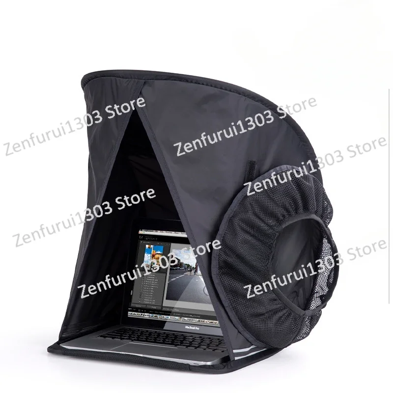 

Laptop Tablet Lens Hood Dust-proof Rain-proof Sun-blocking Protective Cover Tent