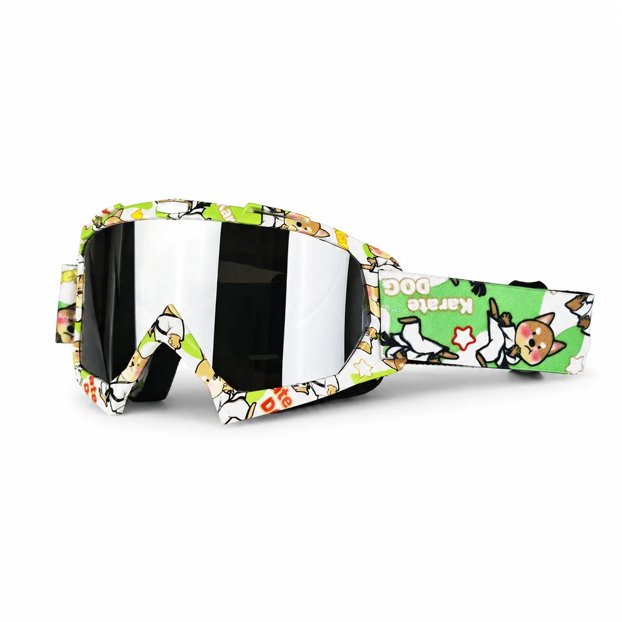 Outdoor Dirt Bike Adventure Goggles, Anti‑Dust Anti‑UV Motocross Enduro Motorcycle Helmet‑Compatible Riding Eyewear