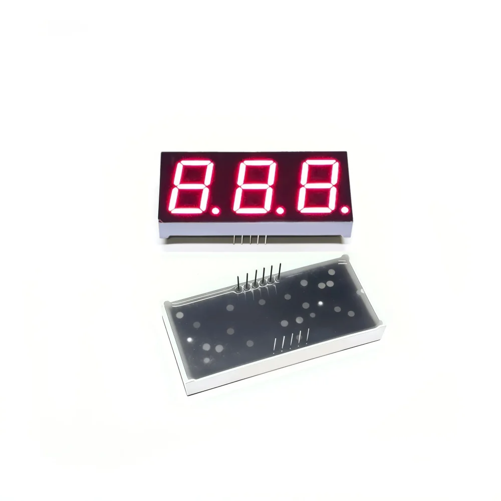 10PCS 0.8-inch 3-digit digital tube 59mmX27.5mm digital display screen 