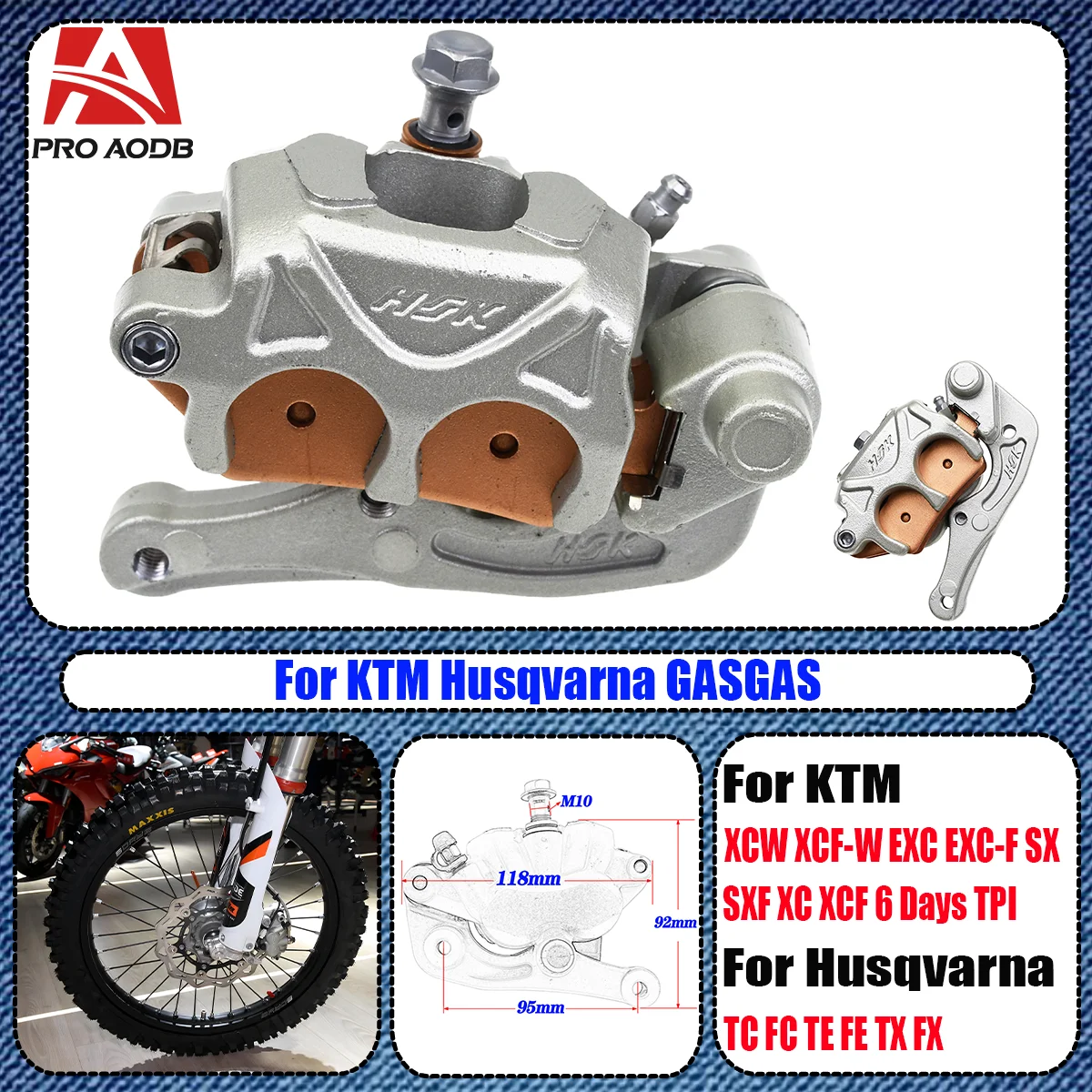 

Aluminium alloy 25cm front and rear brake pump calipers For KTM EXC EXCF SX SXF XC XCF XCW For Husqvarna TC FC TE FE TX 125-501