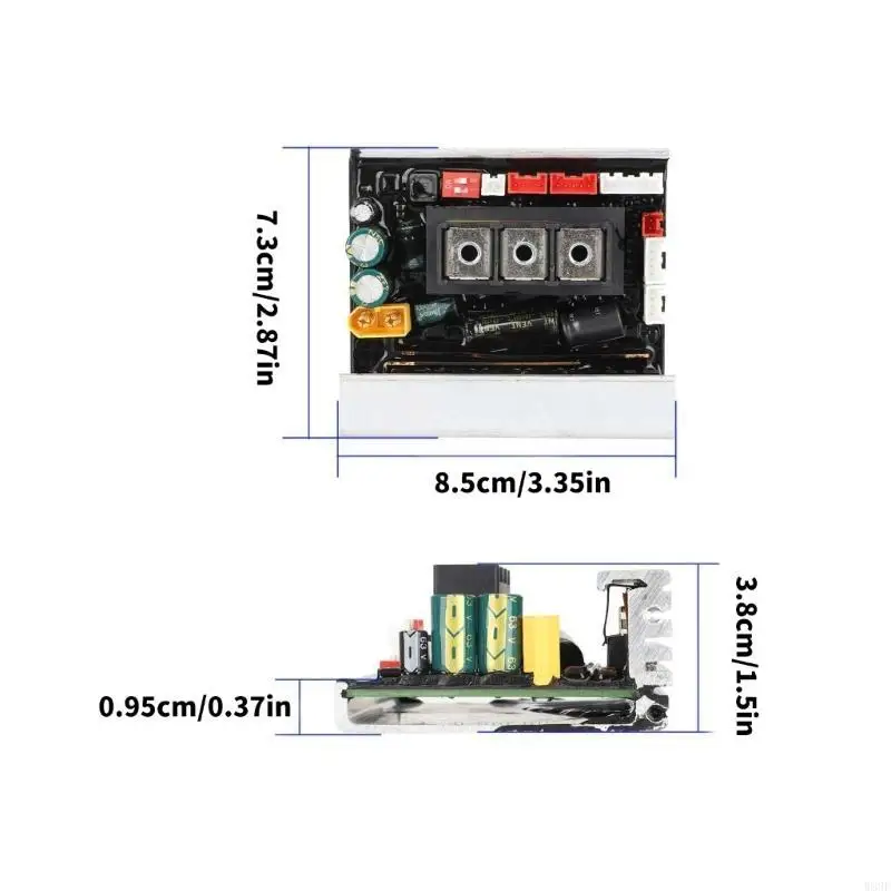 

Electric Scooters Controller Board Updated Motherboard Controller Main Board for Commuting and Long Distances Travel W89F