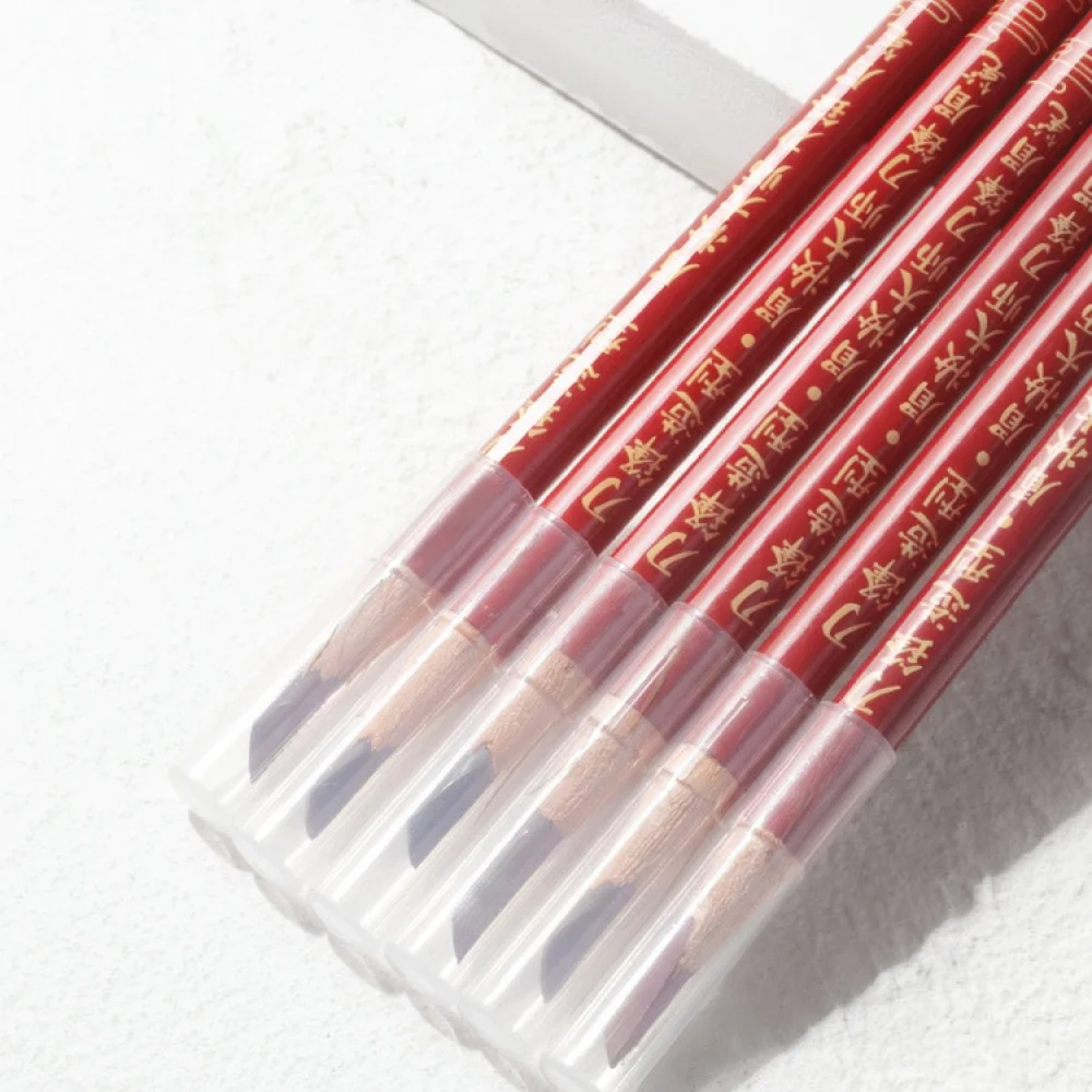 Hard Core Eyebrow Pencil Blade Shape Waterproof Long Lasting Natural Definition Makeup Tool For Professional Beauty