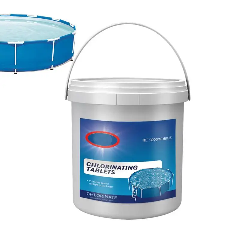 

Pool Cleaning Tablet Quick Dissolving Pool Tablets Water Care Pool Tablets For Swimming Pools And Hot Tubs