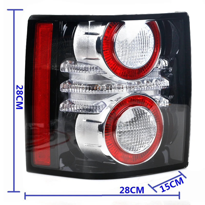 Tail Light For Land Rover Range Rover 2010 2011 2012 LED Rear Lamp Brake Stop Light With Bulb Replacement LR031758 LR031756