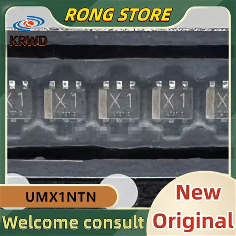 100/500/1000PCS  X1 XI  New and Original UMX1NTN UMX1 UMX1N SOT363