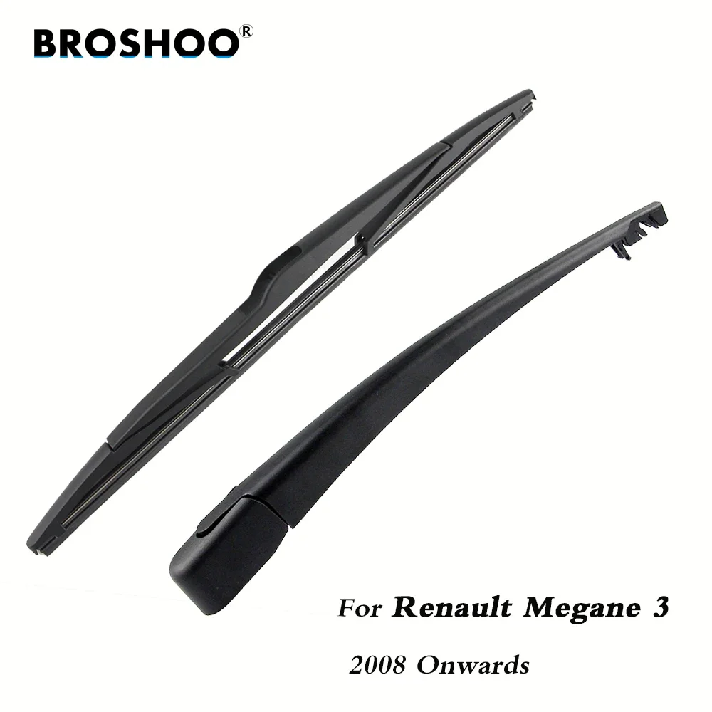 BROSHOO Car Rear Wiper Blades Back Windscreen Wiper Arm For Renault Megane 3 (2008 Onwards) 355mm,Windshield Auto Accessories