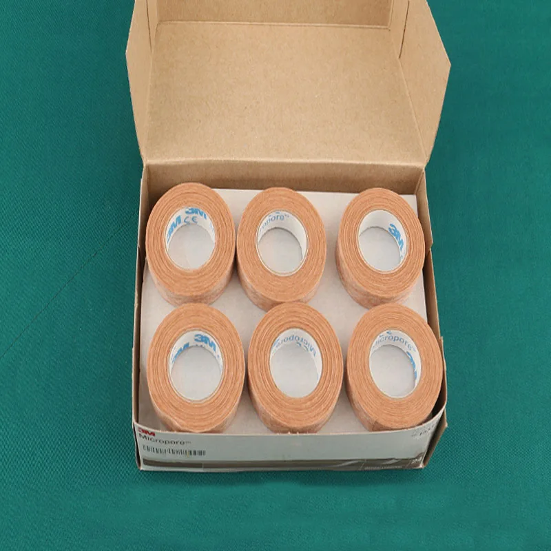 Korea 3M Medical Tape Meat Skin Color Hypoallergenic Microporous Breathable Double Eyelid Sticker Wound Adhesive Paper