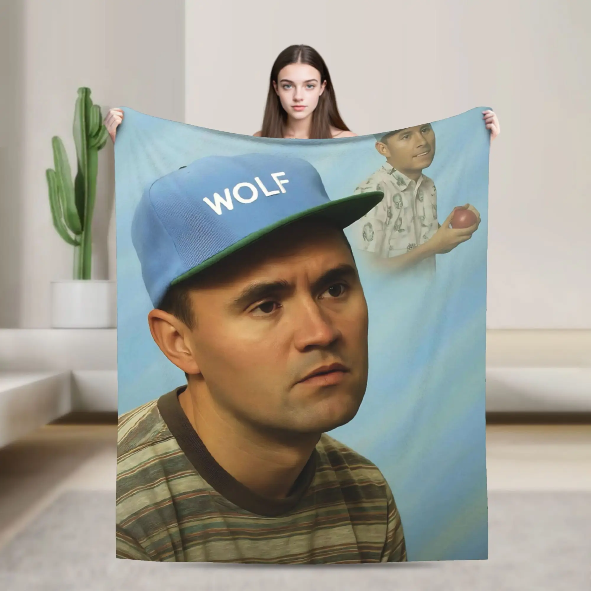 CharlieKirk RIP Blanket Cover Fleece Funny Meme Super Soft Throw Blankets for Outdoor Travel Bedspread