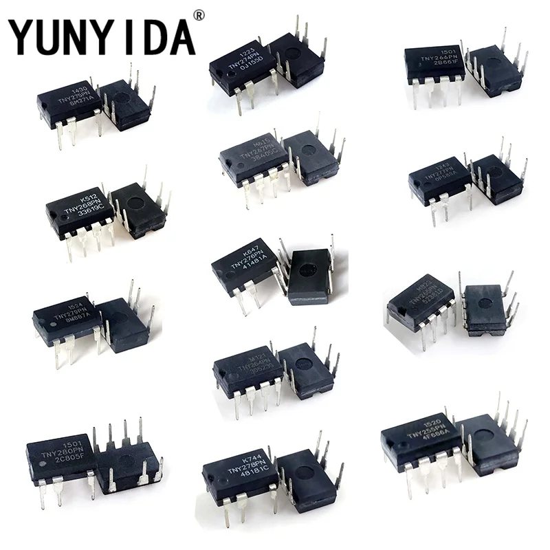 5PCS DIP TNY264PN TNY265PN TNY266PN TNY267PN TNY268PN TNY255PN TNY274PN TNY275PN TNY276PN TNY277PN