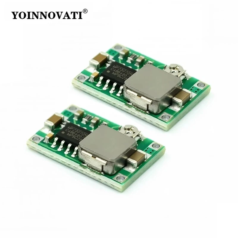5pcs Mini360 DC-DC Buck Converter Step Down Module 4.75V-23V to 1V-17V Model Aircraft Power Supply Voltage Reduction Module