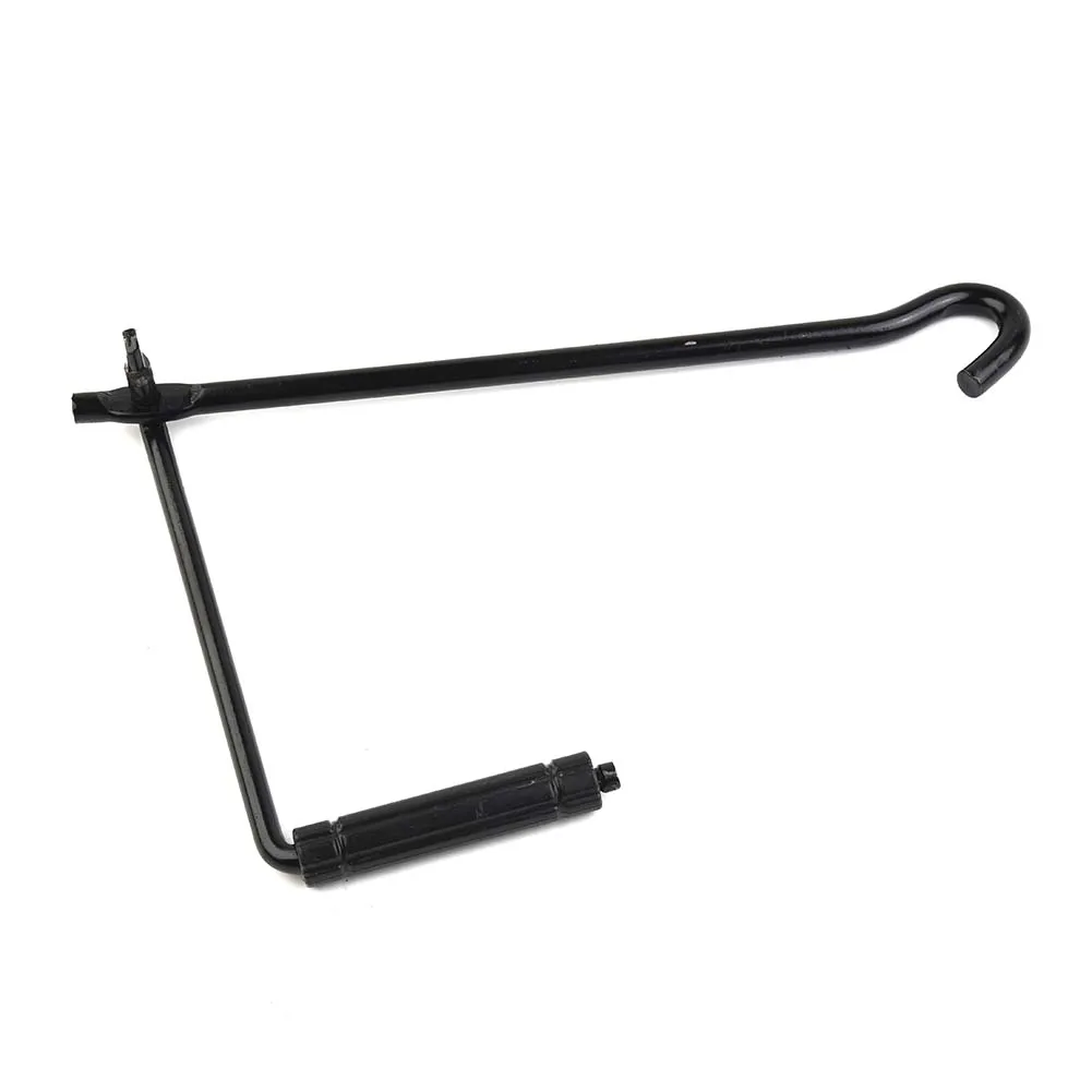 Heavy Duty Car Steel Garage Tire Wheel Lug Wrench, Easy to Use Tool, Long Lasting Construction, Perfect for Travel