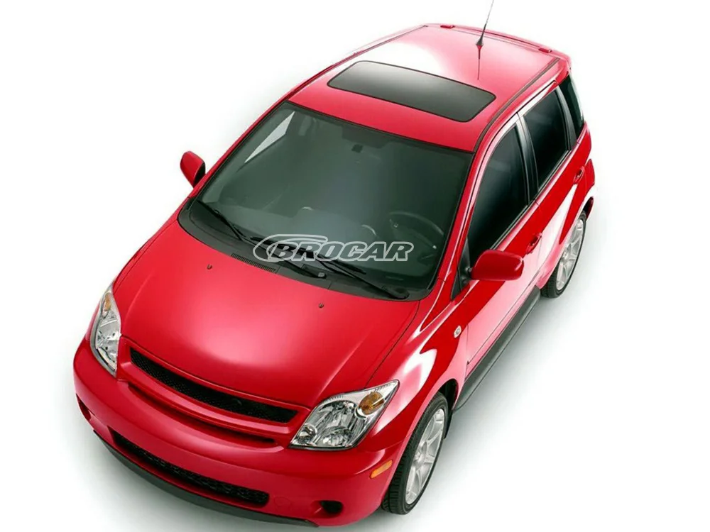Für 2002 2003 2004 2005 Toyota Scion XA IST Werksdesign Hochwertiger FRP-Material Kohlefaser-Spoiler Kofferraumflügel Heckspoiler