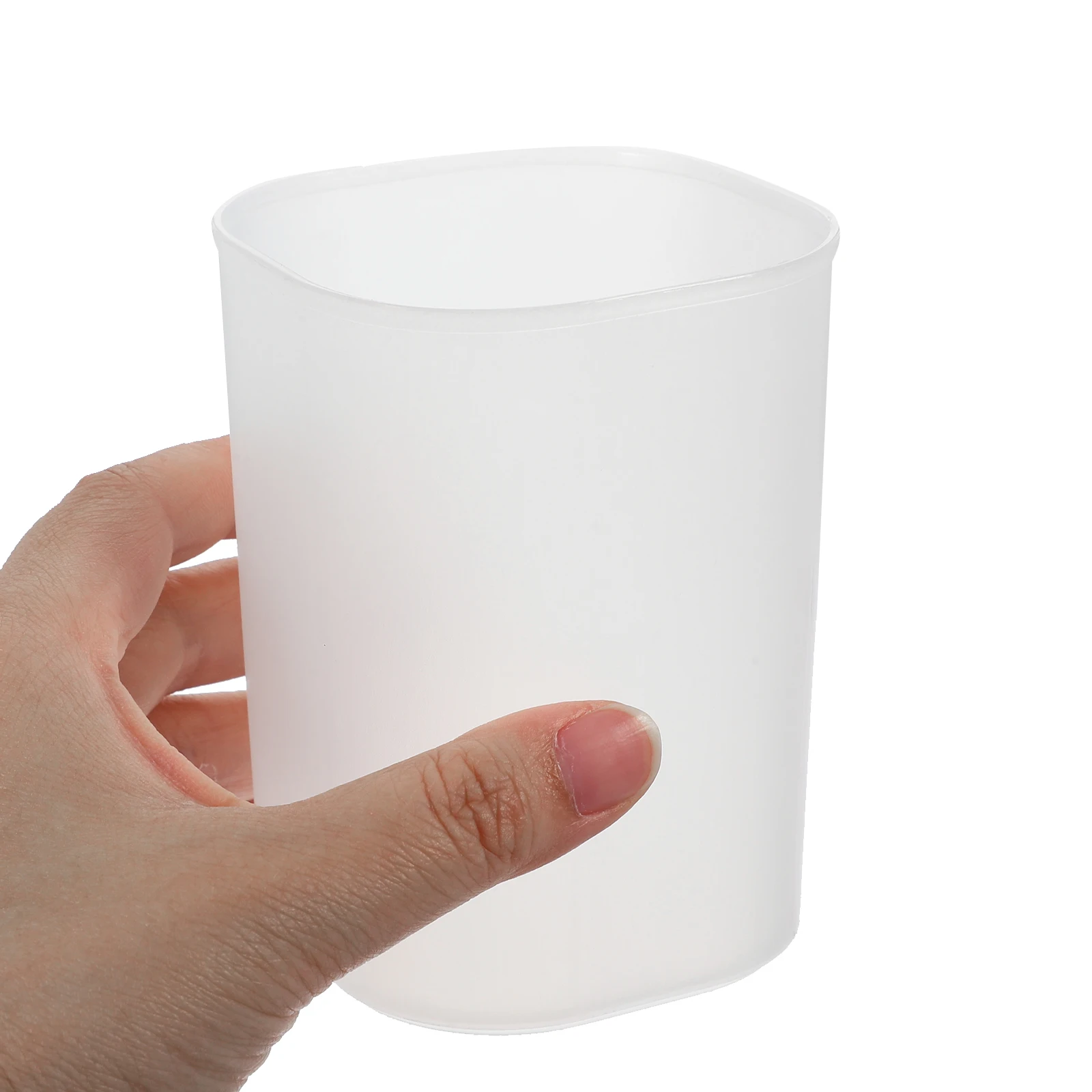 

10Pcs Functional Pencil Holder Storage Bucket Transparent Desk Pen Organizer for Easy Access