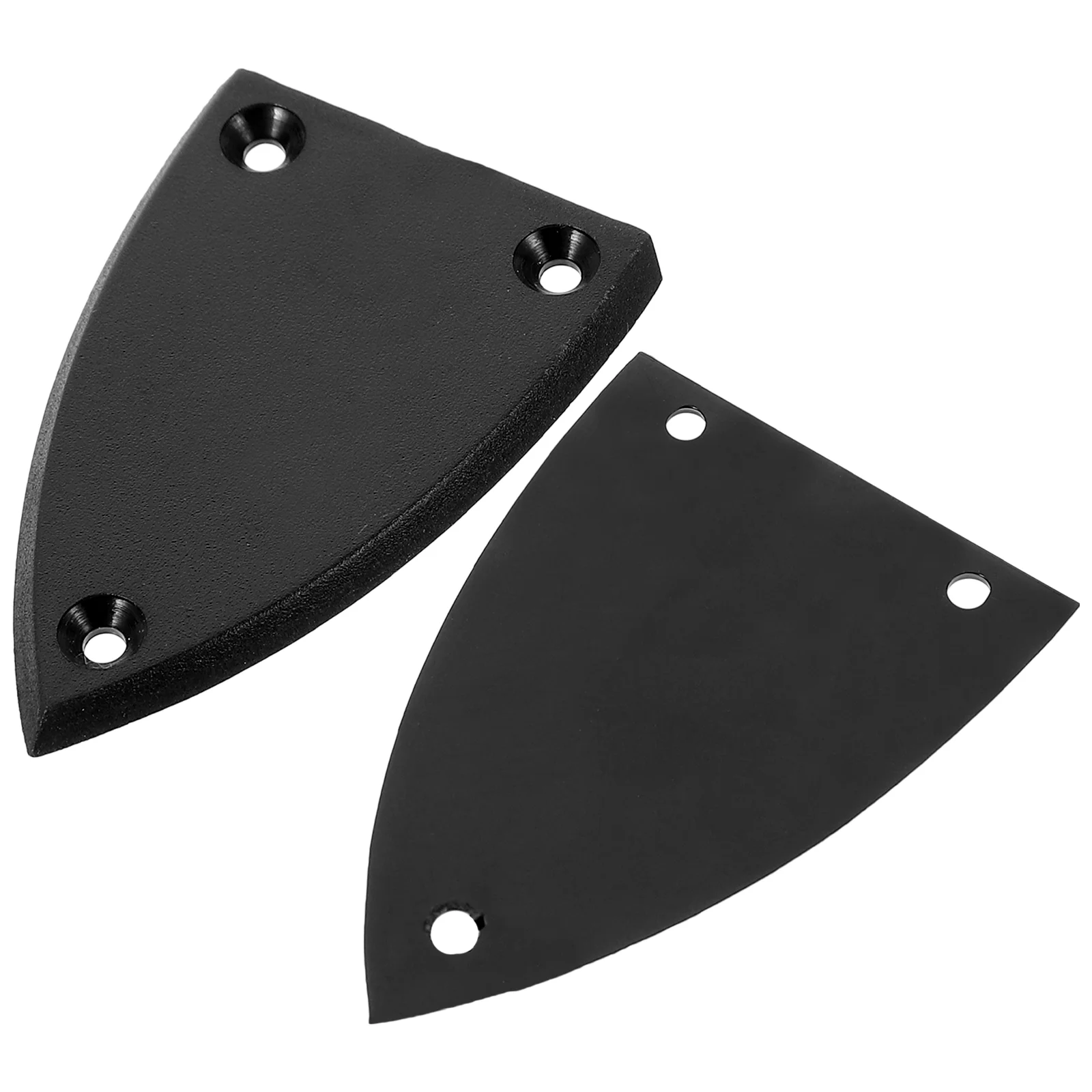 

2 Pcs Guitar Tuning Lever Cover Truss Rod Covers Acoustic Fittings Plate Electric Bell Shaped Component Repair Parts