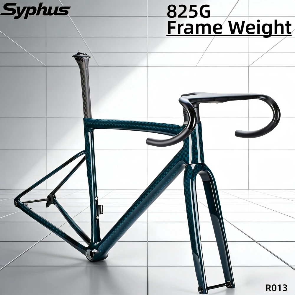 

Syphus T1100 Super Light Carbon Road Bike Frame 700*28C Bike Frame BSA Road Bike Frameset Carbon Bicycle accessories