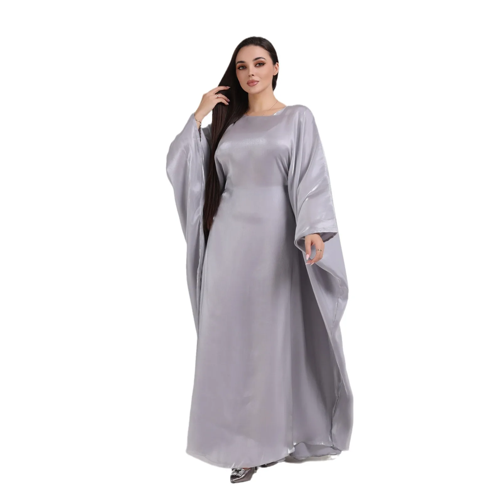 Modest Arab Islam Long Robe Vestidos Eid Muslim Abaya for Women Party Dresses Ramadan Morocco Dubai Abayas Kaftan Jalabiya