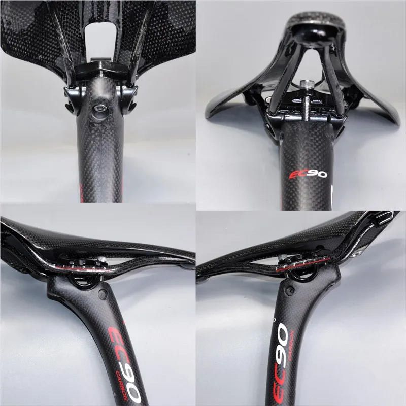 EC90 Bike Seatpost Carbon Seatpost Lightweight Mountain Bike Seatpost Professional Break Wind Bike seat post