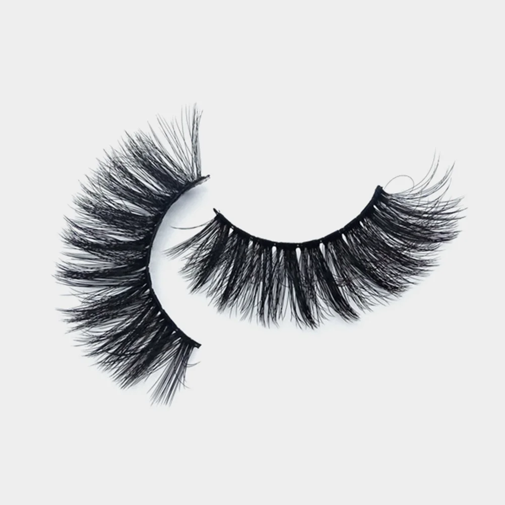 

15Pairs 3D False Eyelashes Natural Realistic Volume Makeup Beauty Faux Lashes Long-Lasting Flexible 3D False Eyelashes