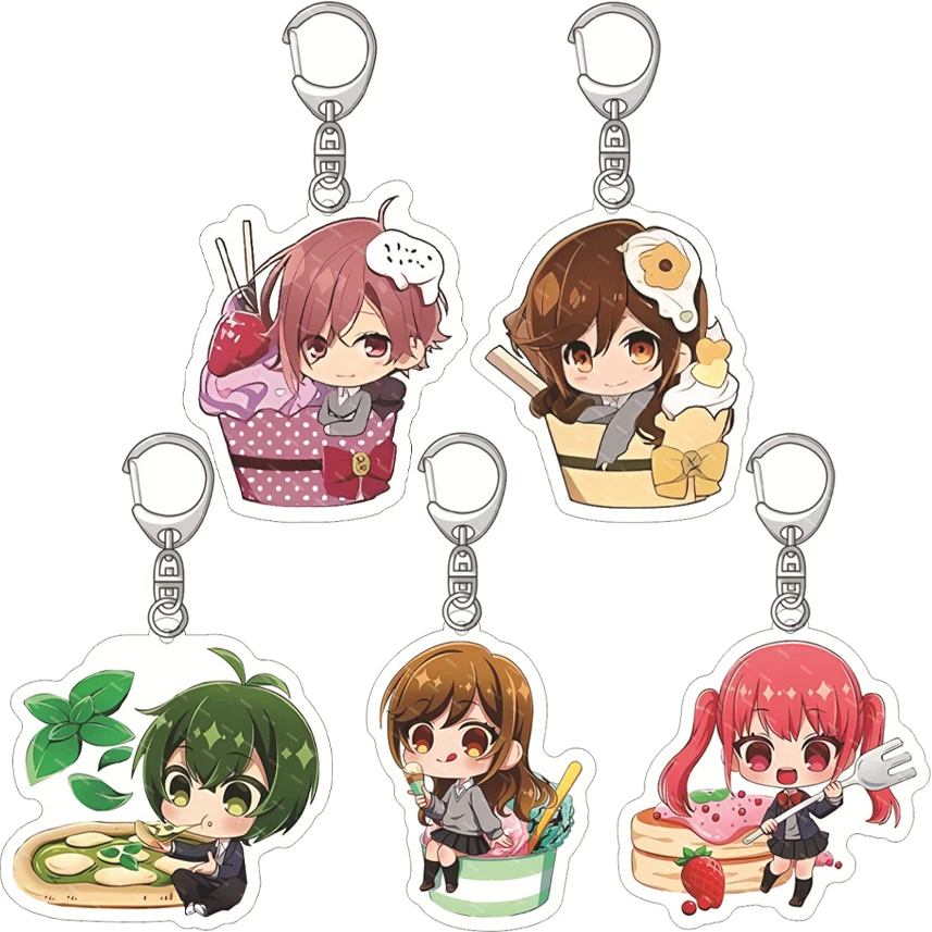 55MM Anime Horimiya Figur Miyamura Izumi Hori Kyoko Ishikawa Toru Yoshikawa Yuki Ayasaki Remi Acryl-Schlüsselanhänger Kawaii ‌   Geschenke