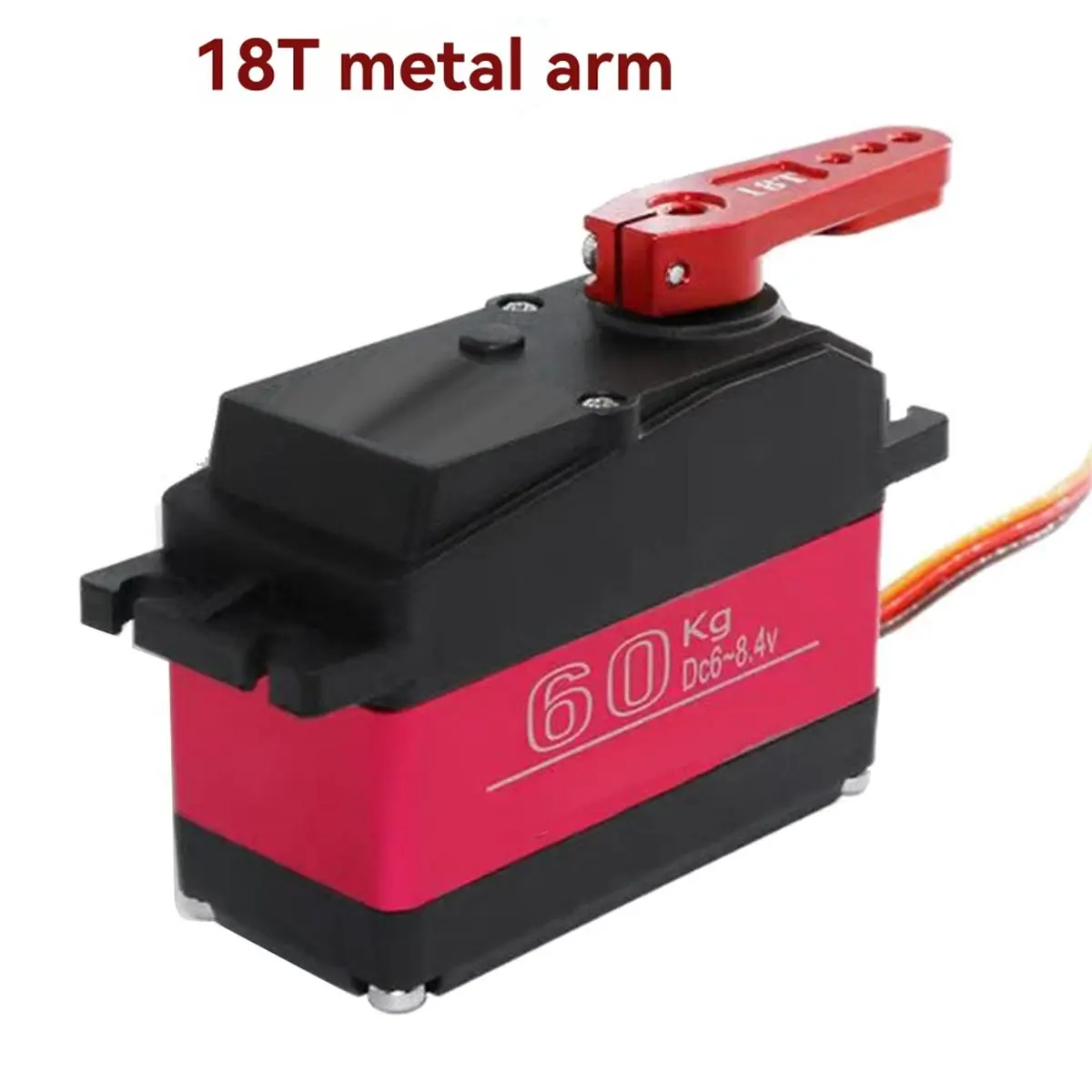 [A17I TOY] 18T Metal Steering Servo Arm Horn for 1:5 BAJA ROVAN DS5160 60kg RC Car RC Airplane Servo Swing Arm Parts