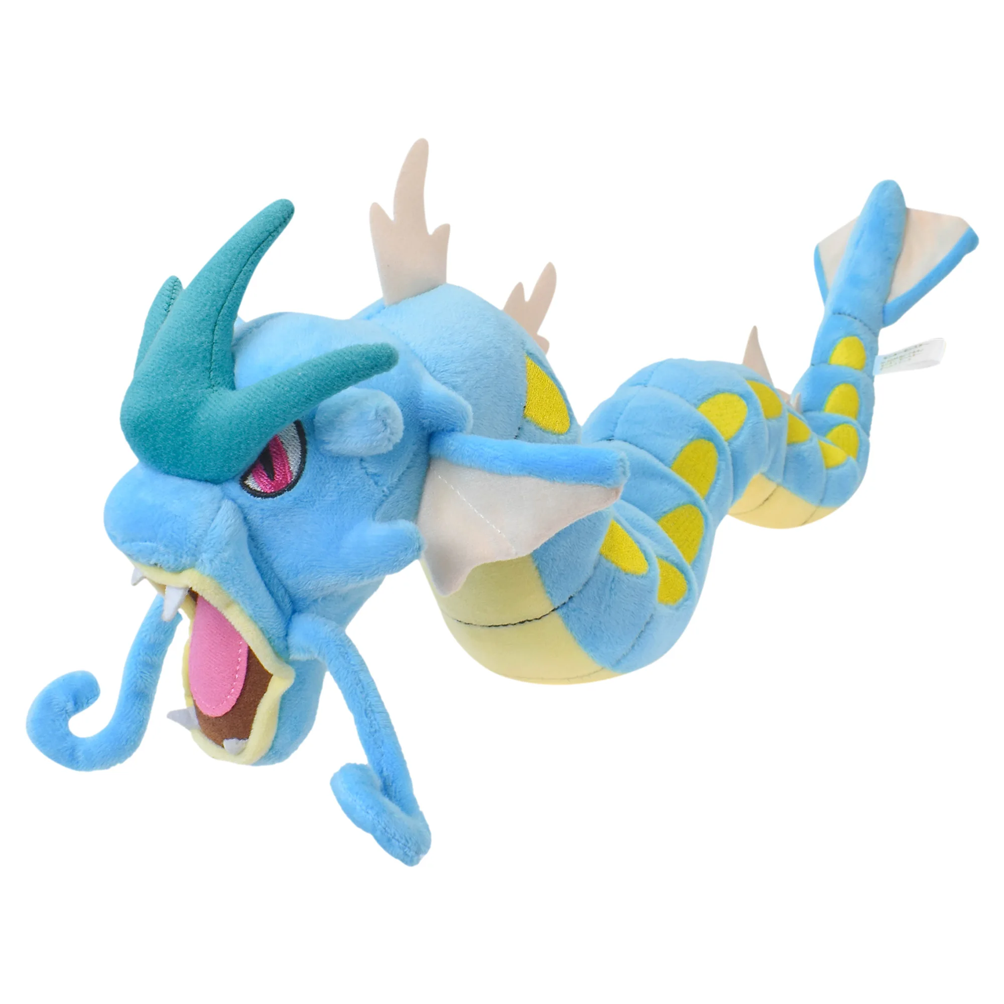 Glänzende Gyarados-Tier-Plüschtiere, 2 Stile, rote und glänzende blaue Puppen, weiche Plüschtiere zum Sammeln, niedliche Cartoon-Charakter-Geschenke – Detail 13