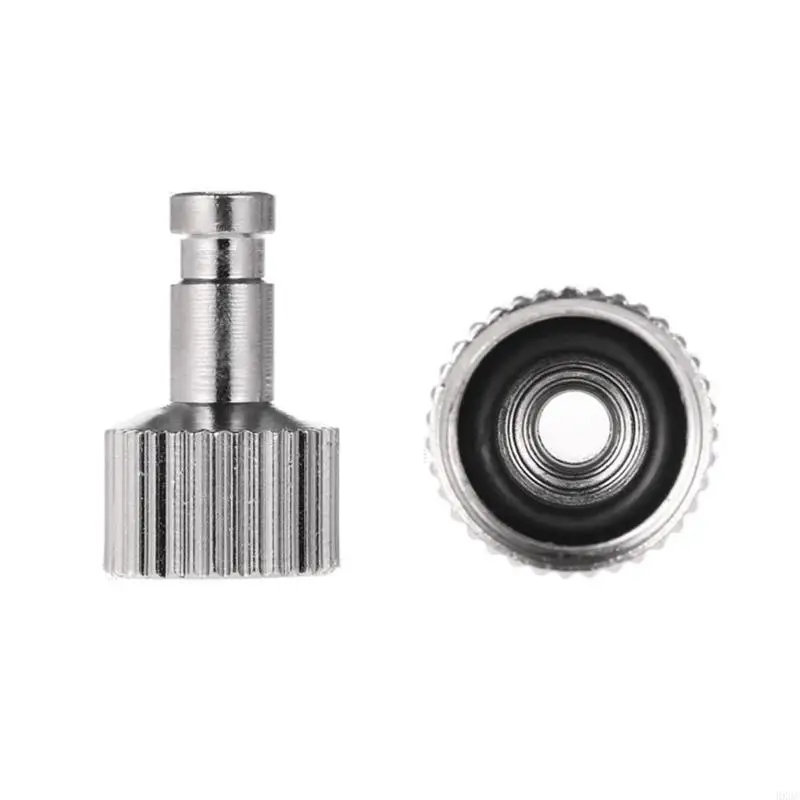 Conector adaptador conexión rápida HX6C, accesorio rápido adecuado para aerógrafos y mangueras a prueba fugas, fácil uso
