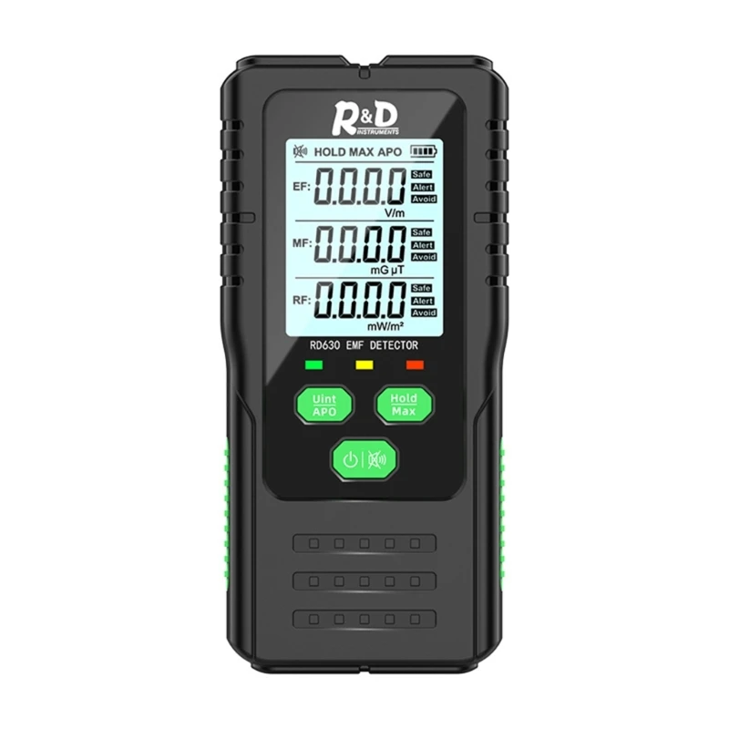 

Radiation Meter, Electromagnetic Field Radiation Detector Handheld Radiation Detector for Home Radiation Inspections