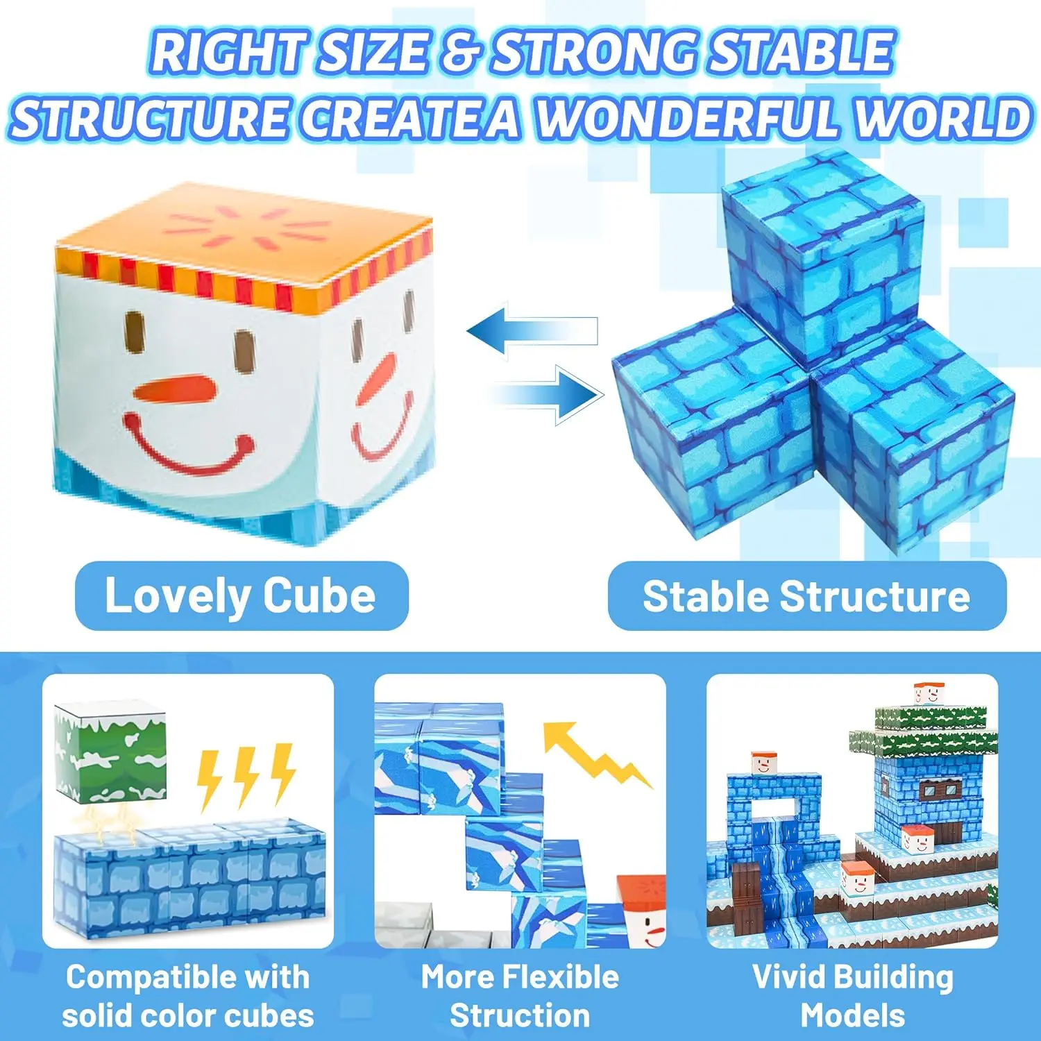 108 pezzi a tema Lce e neve