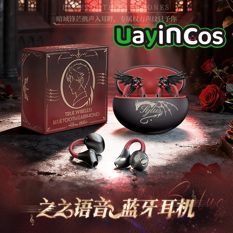 In Stock Love and Deepspace Sylus BlueTooths Ear Clip Headphones Bone Conduction Bluetooth Headset Earring Pendant Anime Game To
