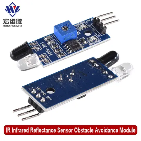 IR Infrared Reflectance Sensor Obstacle Avoidance Module Tracing Sensor Tracing Module For Arduino Diy Smart Car Robot