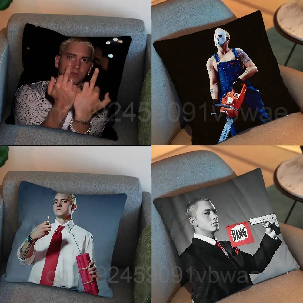 Lose Yourself Slim Shady Rap God Eminem day gift Pillow Case Living Room Sofa Cushion Cover Suitable For Home Bedroom