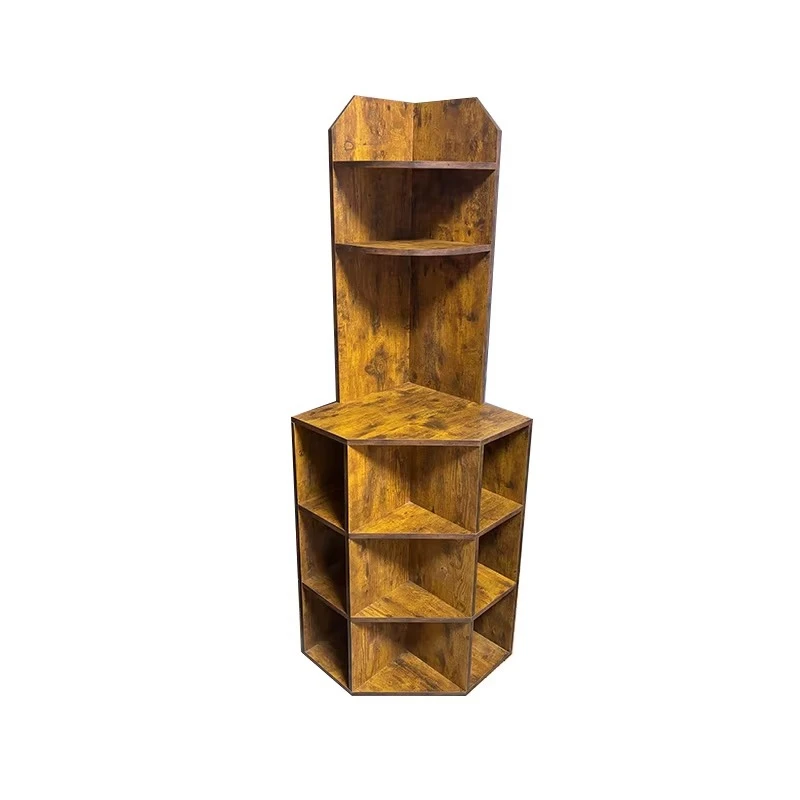 Modern solid wood corner lockers, storage racks for living rooms and bedrooms