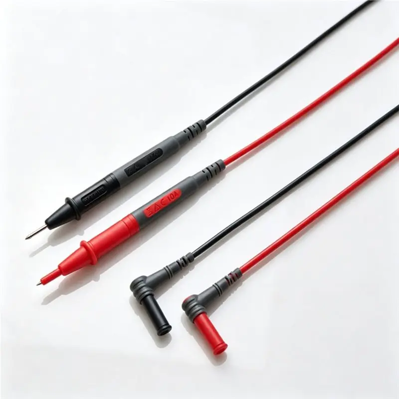 SOFT-Multimeter Test Leads 4Mm Plug Probe Rotatable Test Probe