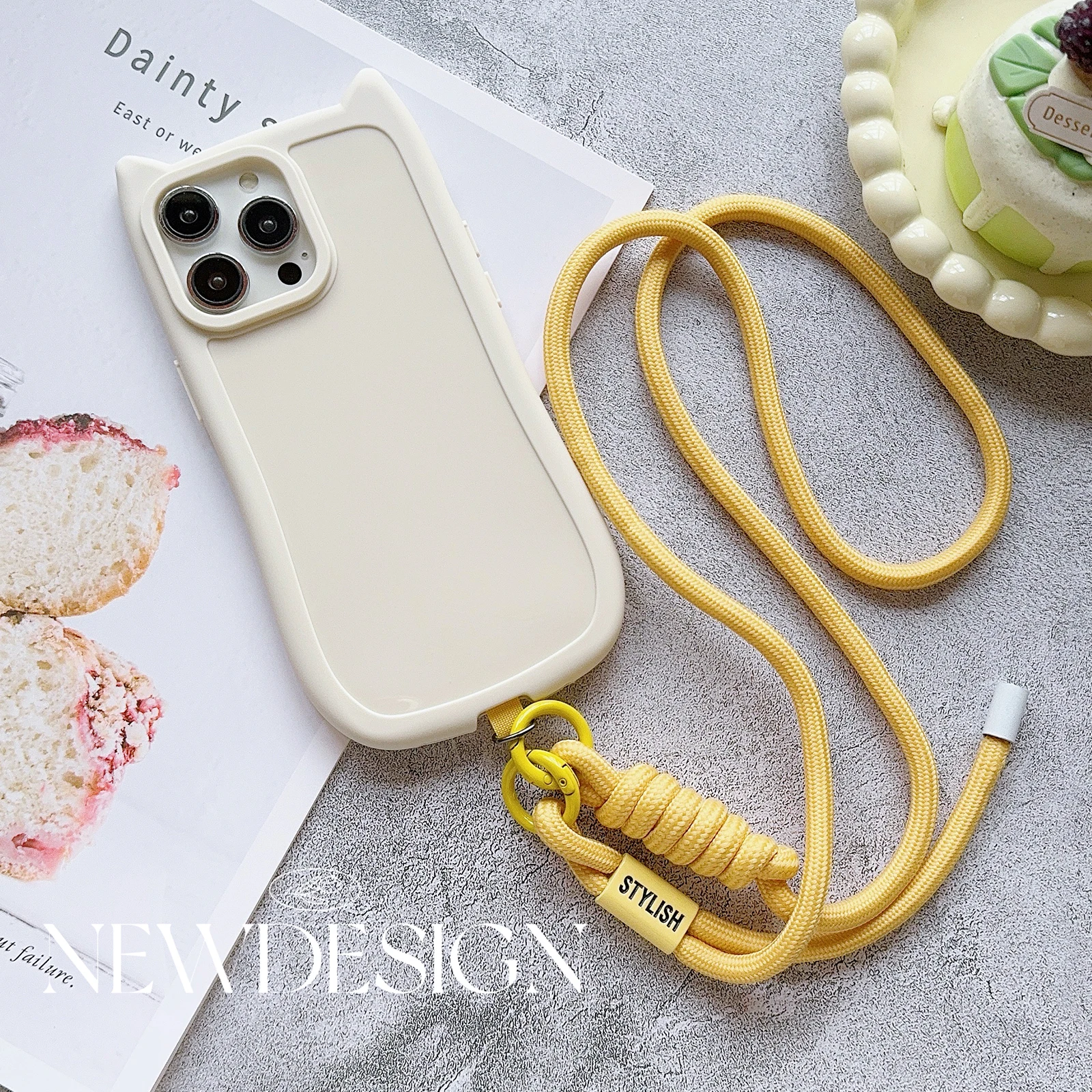 Simple Adjustable Mobile Phone Universal Lanyard Crossbody Rope Mobile Phone Long Lanyard Shoulder Strap Rope Lanyard Neck Rope image 5