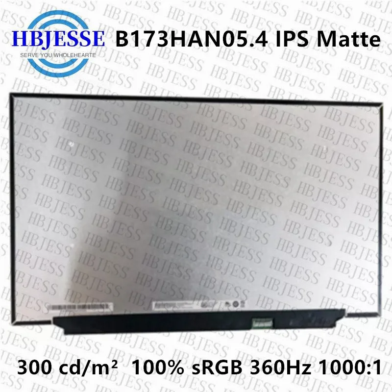 

17.3 Inch IPS LCD Screen Display Panel Non-Touch For Acer Predator Helios PH317-55-7743 B173HAN05.4 FHD 1920X1080 360HZ 40PINS