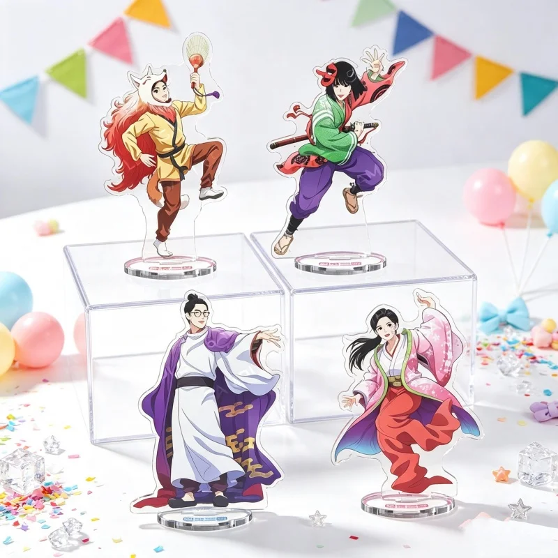 s Modelos Nippon Sangoku, Figura Acrílica con Base, Edición Conmemorativa,