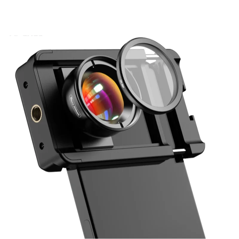APEXEL New Upgrated 4k HD 100mm macro lens With CPL filter Universal Clamp Micro Lenses for iPhone Samsung and all smartphones