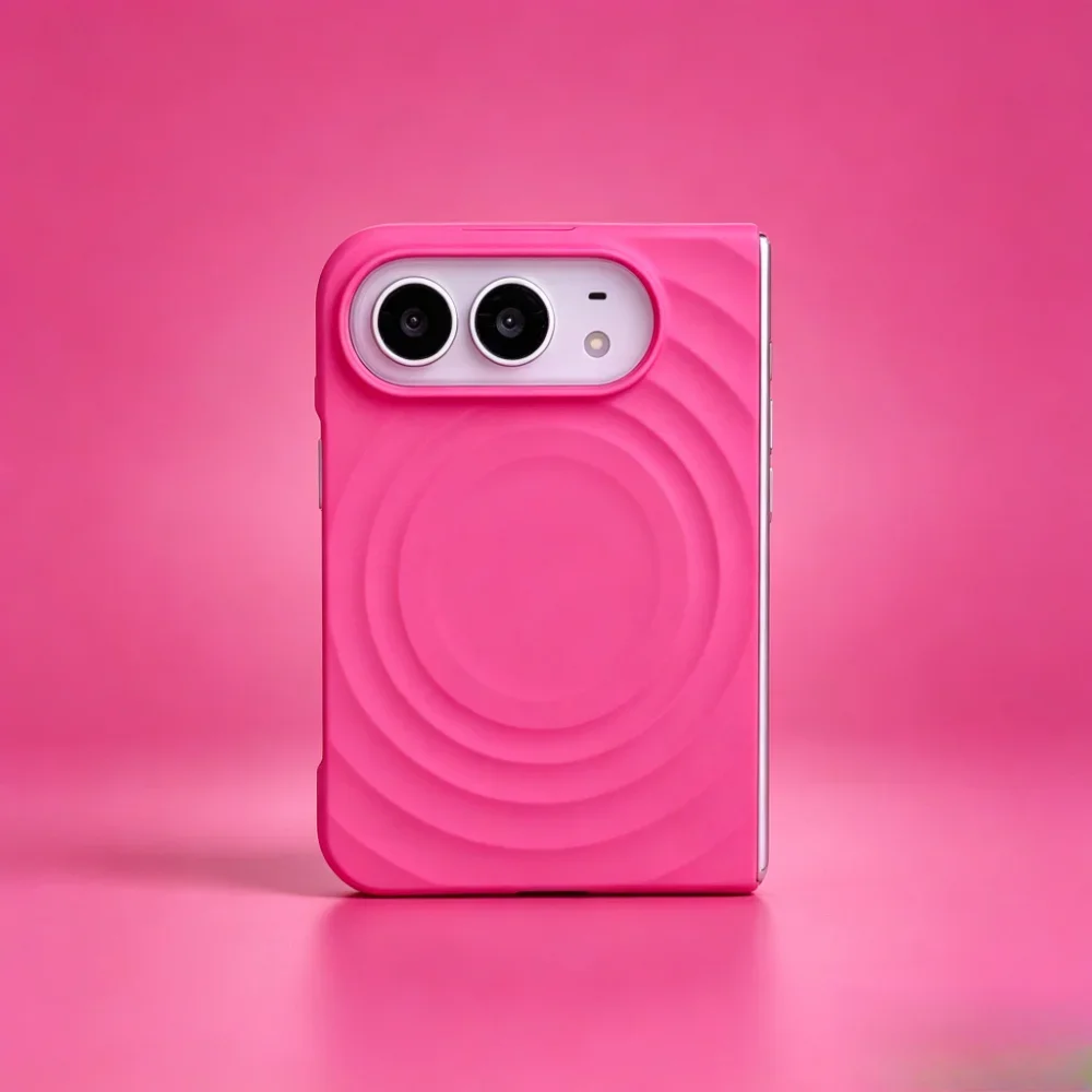 Luxury Candy Color INS Stripe Pattern Liquid TPU+PC Magnetic Phone Case for IPhone Duo Wireless Charger Shockproof Protect Cover