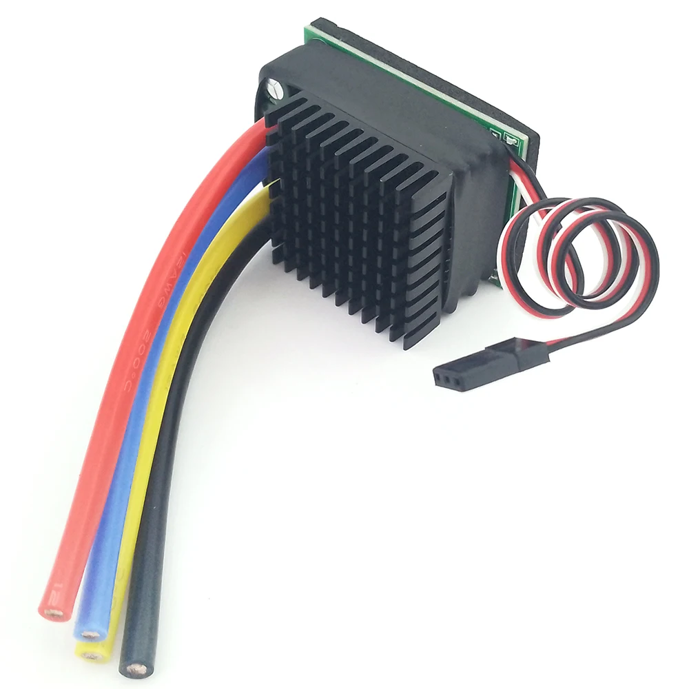 100A 960A 10-32V Brushed ESC 2-Ways Model Speed Controller 5V 2A BEC for Brush Motor RC Car Tank Truck Boat RC Crawler Pump