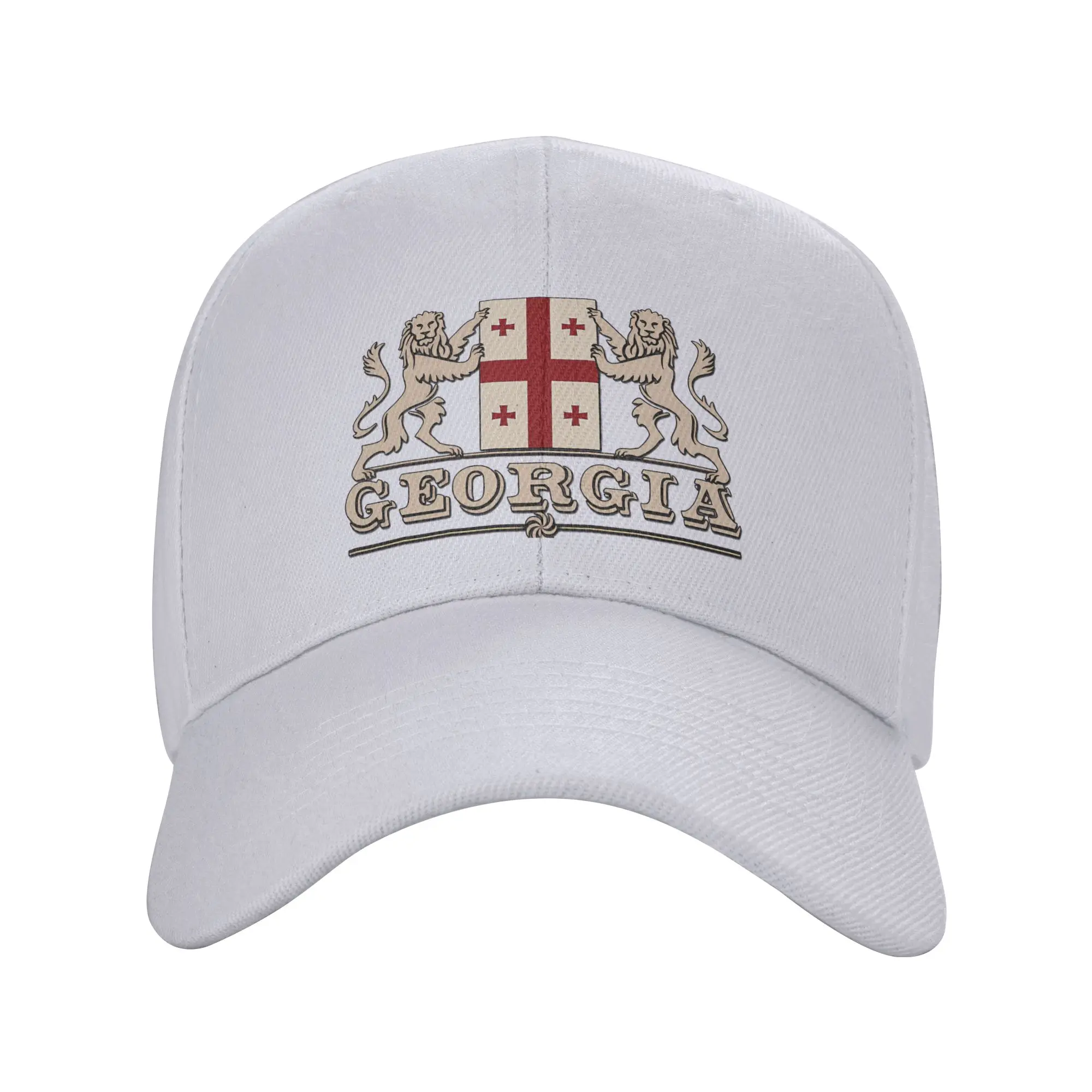 

Модная бейсболка Fashion I love Georgia с изогнутым козырьком, защита от УФ-излучения, кепка-тракер