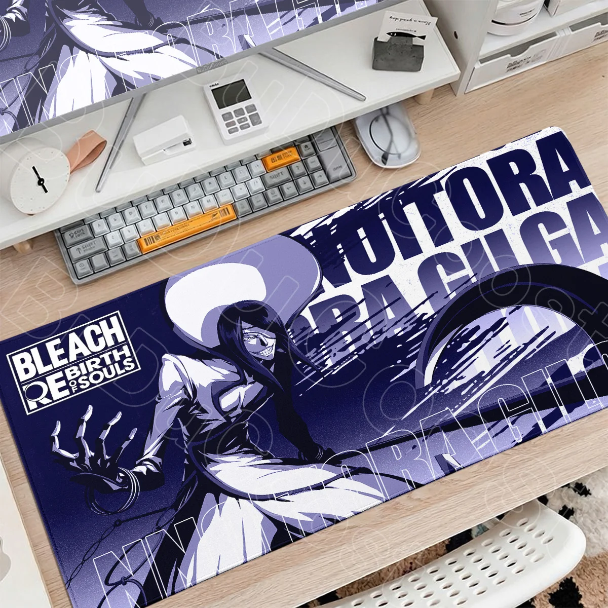 Mouse Pad Gaming PC Accessories Grimmjow Cabiner Keyboard Carpet XXL Bleach Rebirth Of Souls Desktop Mice Mat Anti-slip Mousepad