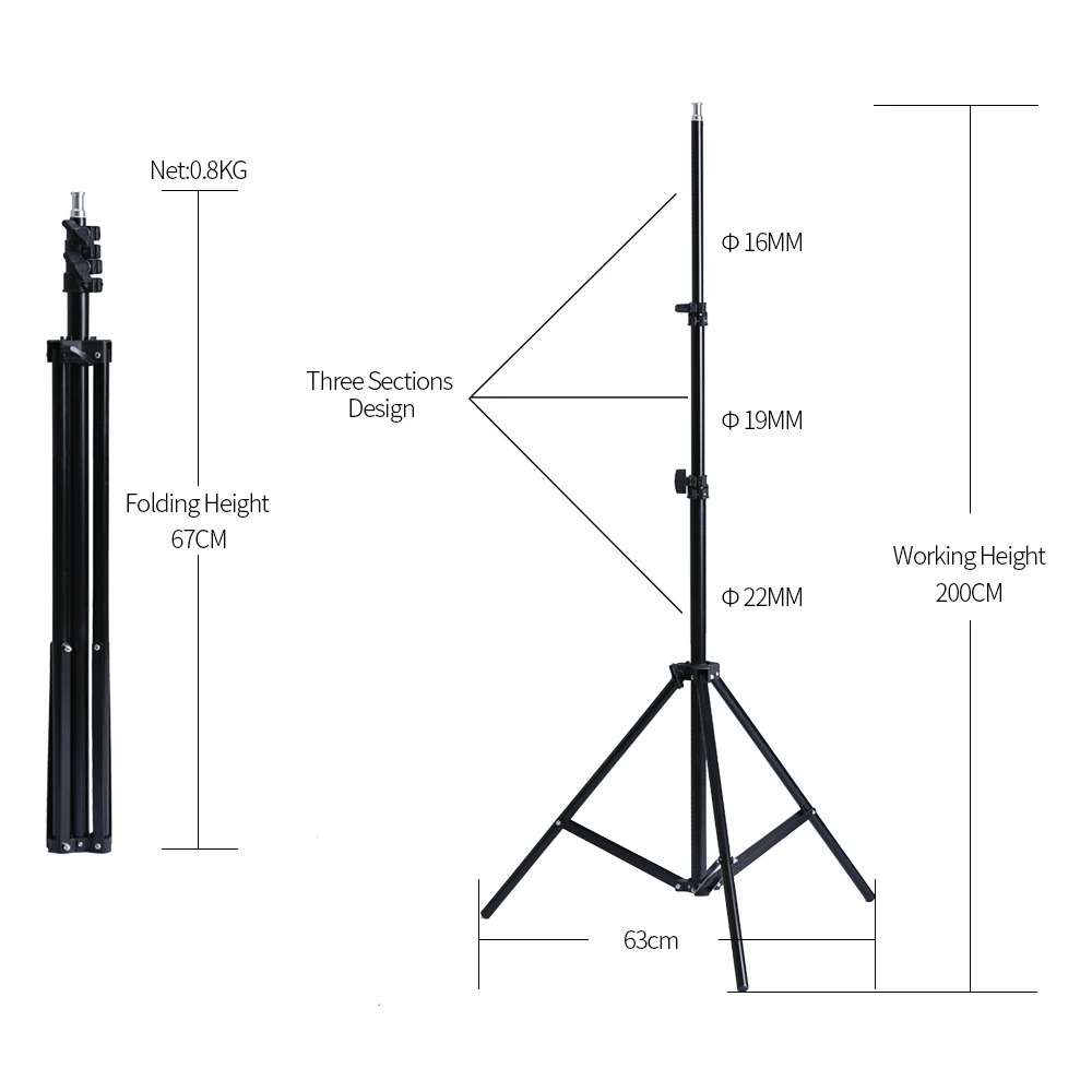 Комплекты освещения софтбокса для фотосъемки 50x70 см, профессиональная световая система с лампами для фотосъемки E27, оборудование для фотостудии