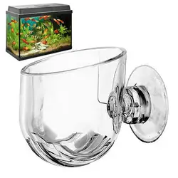 Acrylic Aquatic Plant Cup Cultivate transparent Aquarium Plant Pot Glass Cylinder Cup Tools Aquarium Waterweed Decoration