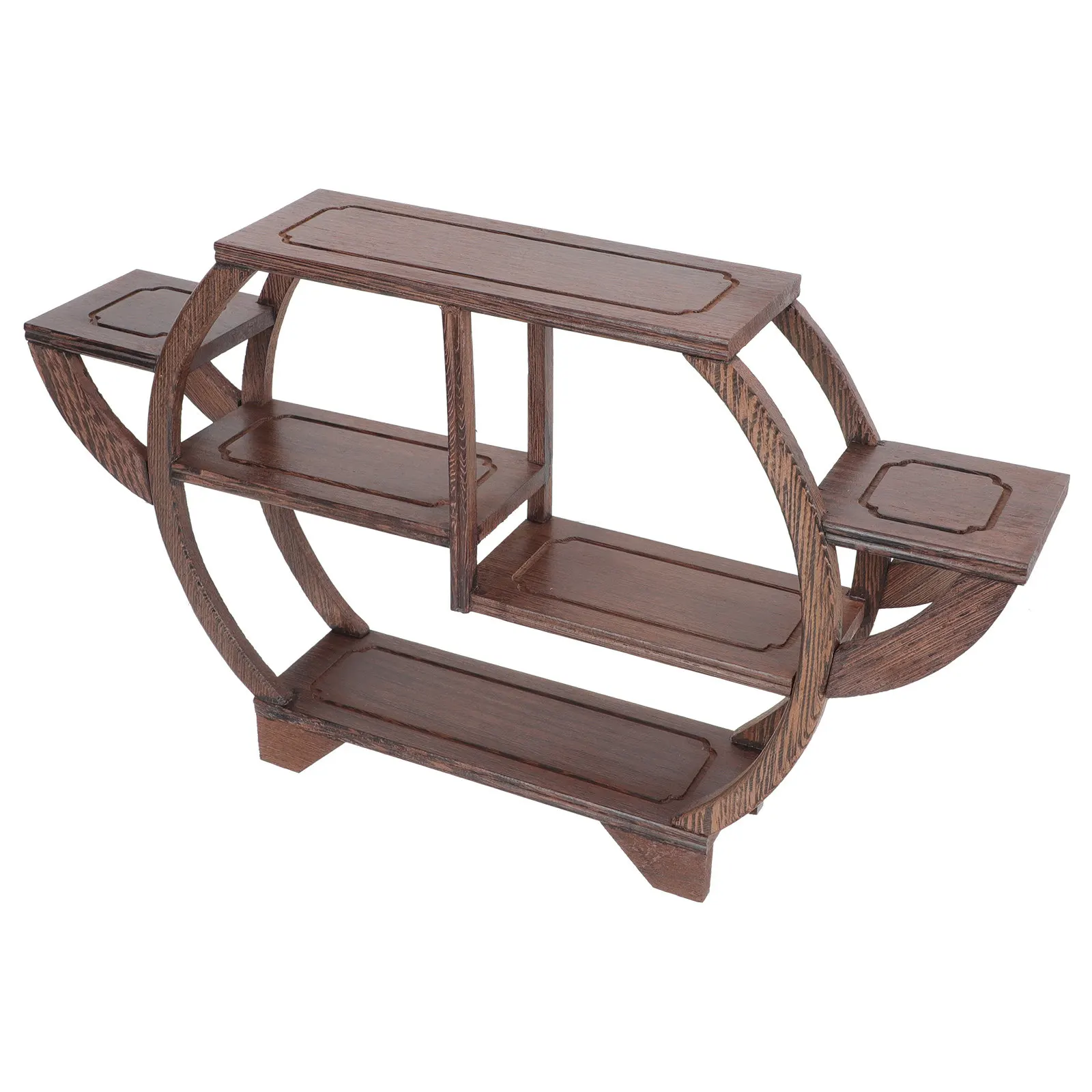 

Деревянная декоративная подставка для коллекционных предметов, креативный настольный декор, премиум-класс, винтажные деревянные изделия ручной работы