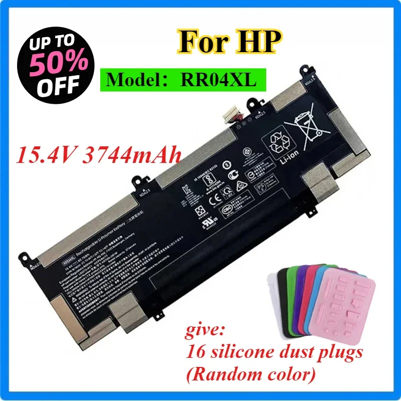 

60.76Wh 3744mAh RR04XL Laptop Battery For HP Spectre X360 13-AW0900 13-AW0090CA 13-AW0003DX 13-AW0001LA 13-AW0001LM 13-AW0050TU